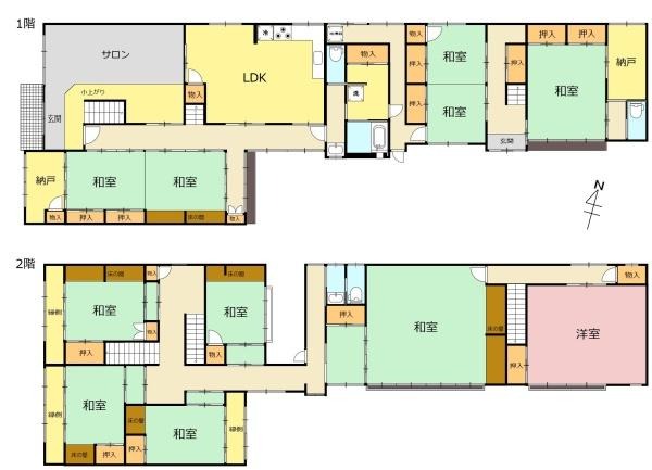Main House 1F and 2F