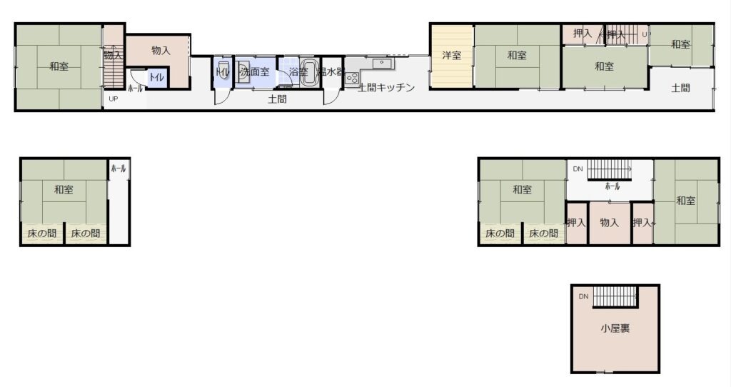 Main House and others