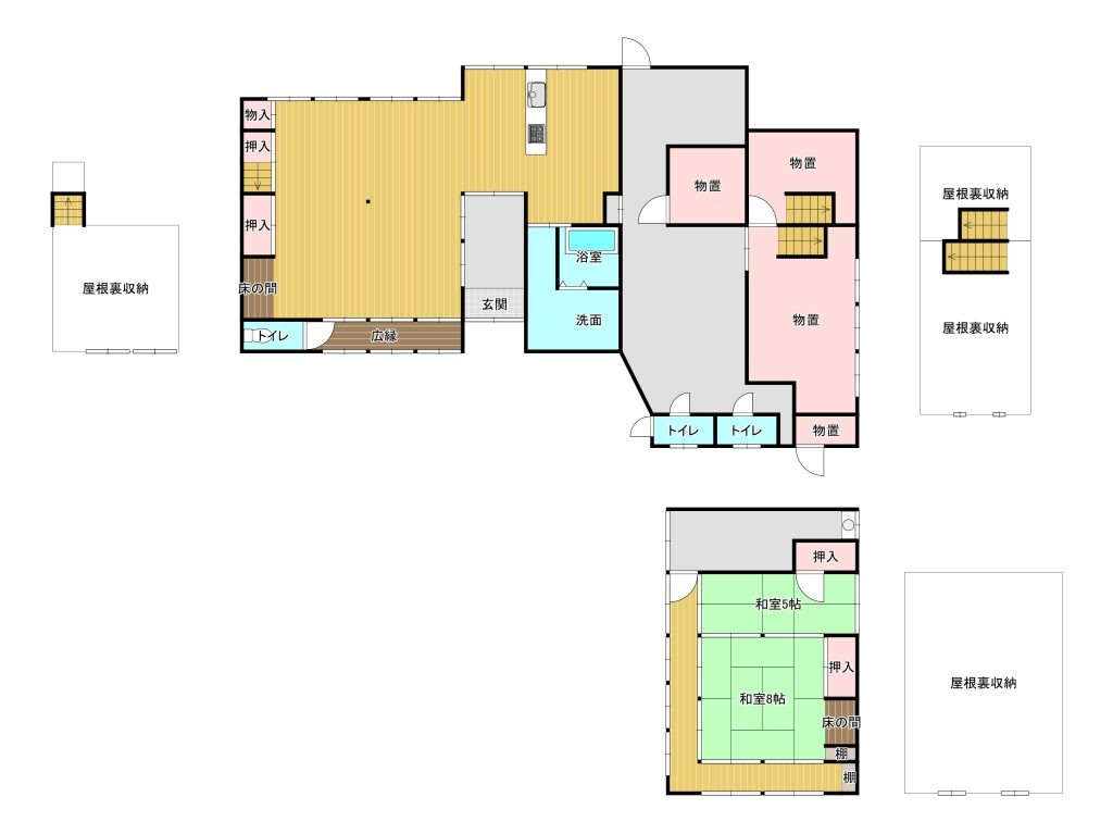 Main House and others
