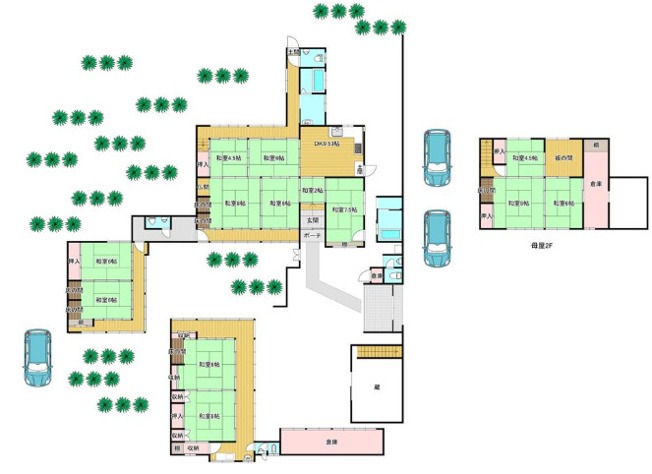 Main House and others