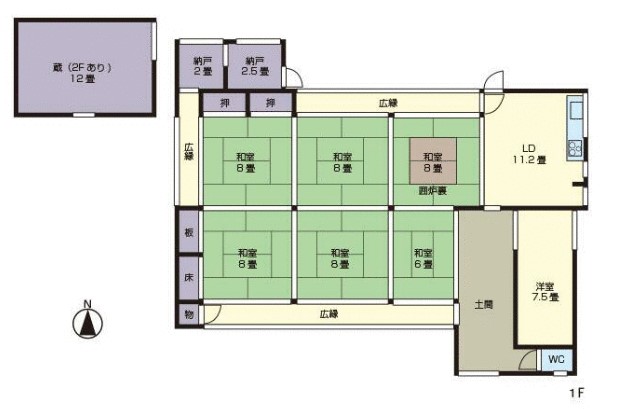 Main House and Kura storehouse